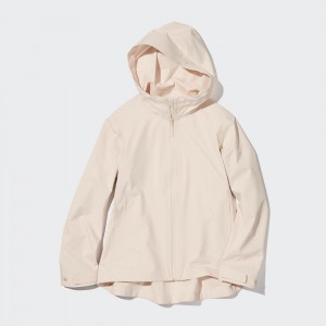 Uniqlo Blocktech Parka Jackor Dam Beige | ESGIW-4051