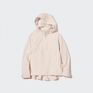 Uniqlo Blocktech Parka Jackor Dam Beige | FPACK-7320