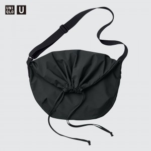 Uniqlo Drawstring Bag Väskor Dam Svarta | HNXQJ-7540