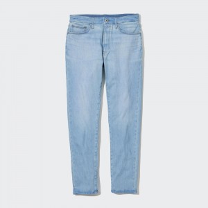 Uniqlo Ezy Ultra Stretch Slim Fit Jeans Jeans Herr Blå | RCAQH-2738