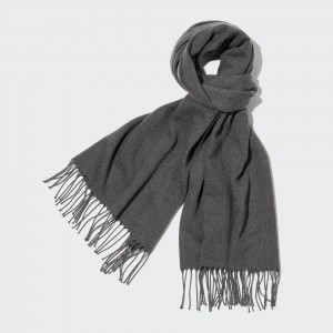 Uniqlo Heattech Scarf Väskor Dam Grå | OQPAW-7685