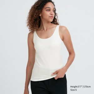 Uniqlo Heattech Sleeveless Thermal Bra Top T-shirt Dam Vita | SZCJT-0642