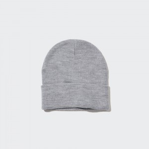 Uniqlo Heattech Watch Cap Väskor Dam Grå | FZQOK-3615