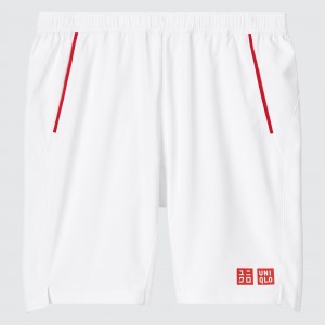 Uniqlo Kei Nishikori London 2022 Dry Shorts Långbyxor Herr Vita | BVPKD-1692