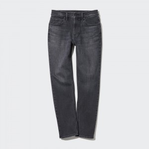 Uniqlo Slim Fit Straight Leg Jeans Jeans Dam Grå | WREOV-7392