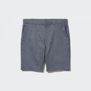 Uniqlo Stretch Slim Fit Shorts Långbyxor Herr Grå | OCXJN-5694