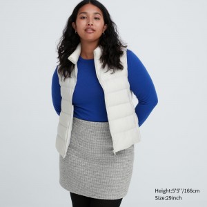 Uniqlo Tweed Mini Skirt Kjolar Dam Grå | KUFQE-2073