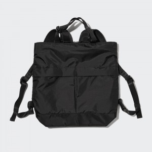 Uniqlo Two Way Utility Bag Väskor Dam Svarta | GJRWM-8940