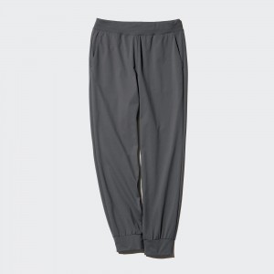 Uniqlo Ultra Stretch Airism Joggers Blast Dam Grå | IBFRM-0125