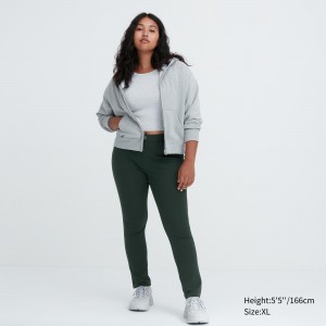 Uniqlo Ultra Stretch Leggings Blast Dam Mörkgröna | NZBJD-0679