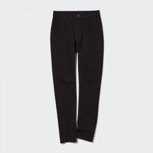 Uniqlo Ultra Stretch Leggings Trousers Blast Dam Svarta | OFBGA-6734
