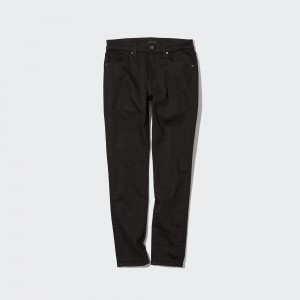 Uniqlo Ultra Stretch Skinny Fit Jeans Jeans Herr Svarta | MKFTX-8037