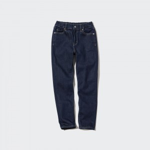 Uniqlo Ultra Stretch Soft Jeans Mjukisbyxor Barn Blå | MVUTF-8745