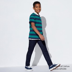 Uniqlo Ultra Stretch Soft Jeans Mjukisbyxor Barn Blå | ZLSOK-5423